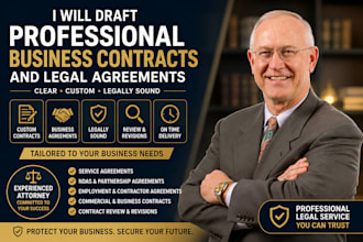 draft professional business contracts and legal agreements