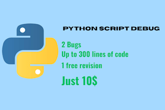 debug a small python script