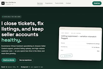 handle your amazon seller account health and provide customer support