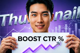 make attractive thumbnail for youtube