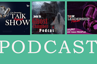 design professional podcast cover art and podcast images