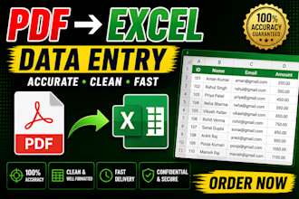 convert PDF to excel, word and google sheets