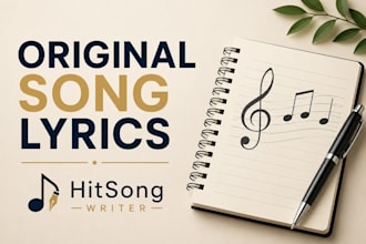 write original song lyrics for your song
