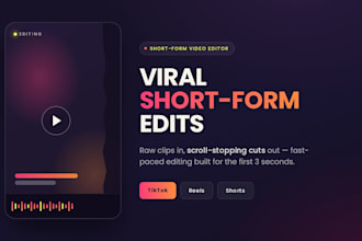 edit viral short form videos