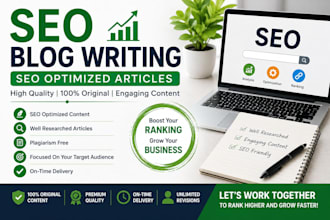 seo optimized blog posts and articles
