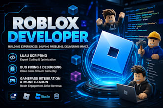 roblox game development, scripting, and bug fixing