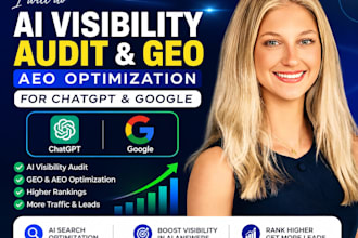 do an ai visibility audit and GEO aeo optimization for chatgpt and google