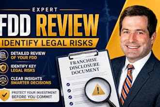 review your franchise disclosure document and identify legal risks