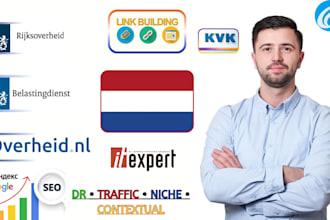 build high quality dutch backlinks from real authority site for netherland seo