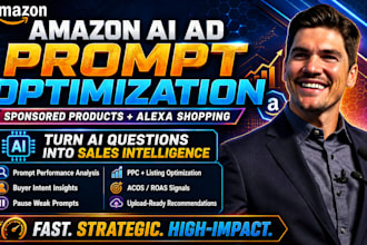 optimize amazon PPC ai prompts for sponsored products and alexa shopping