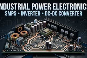 design industrial power electronics, smps, inverter and dc dc converter