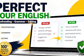 correct your written text