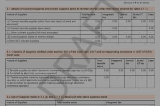 provide gst filing and accounting service