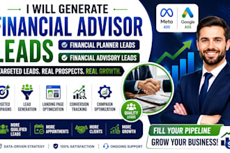 generate financial advisor leads financial planner financial advisory leads