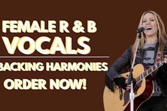 do your female custom song singer songwriter rapper pop punk rock soul jazz rnb