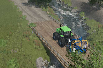 create a custom savegame and fully built farm for farming simulator 25