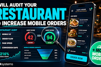 audit your restaurant to increase mobile orders