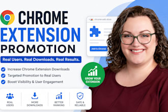 increase chrome extension downloads chrome extension promotion browser extension