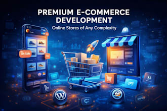 develop ecommerce website for your company