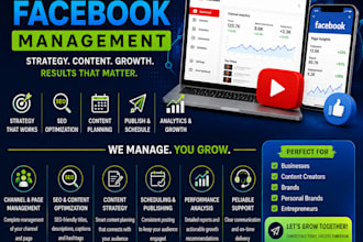 manage and optimize your youtube and facebook