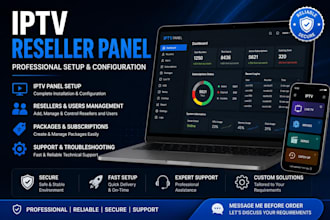 setup a stable reseller panel strong8k with full technical support