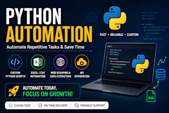 create python automation scripts for repetitive tasks