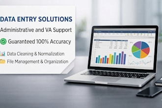 do expert data entry, data sorting, and web research work