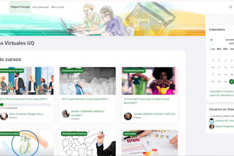 configuraré y diseñaré tu aula virtual en moodle o canvas