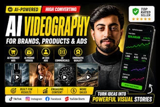 create ai videography for product ads and brands