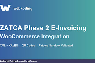 set up zatca phase 2 e invoicing on your woocommerce store in saudi arabia