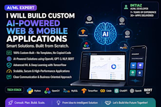 create a machine learning app using claude or openai gpt4o