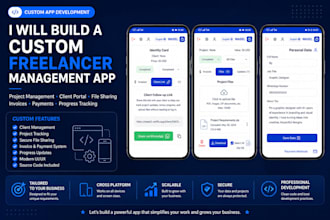 build a bilingual client portal web app for freelancers