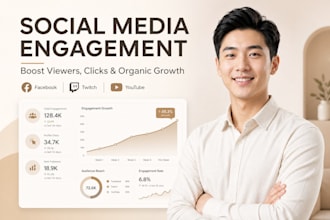 click farming, stream organically to boost viewers and clicks