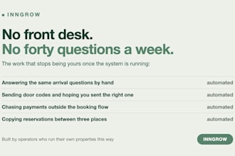 automate your short term rental or hostel with a guest portal and payments