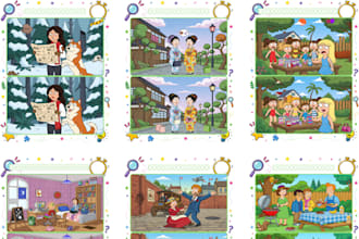 spot the difference pictures puzzles 1210 pages