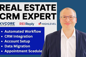 set up follow up boss CRM and automate real estate website lead follow up