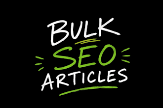 create bulk SEO blog articles and social media content calendars in 24 hours
