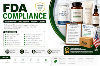 do fda compliance, registration, label review and listin