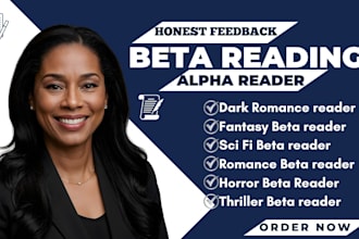beta read romance fantasy critique horror beta reader thriller sci fi manuscript