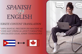 localize your website and app english to spanish