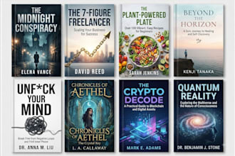craft a unique bestseller book cover