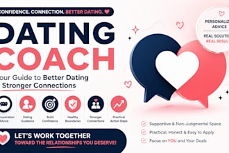 be your dating coach for confidence, communication and dating advice
