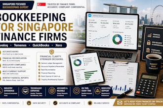 do bookkeeping for singapore finance firms using avaloq, temenos or quickbooks