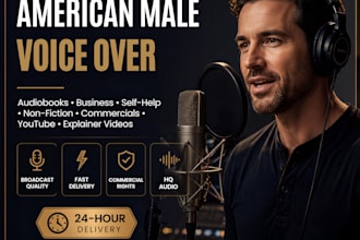 record business, self help, non fiction audiobook narration as a narrator