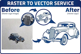 convert image to vector, vectorize image, recreate logo in vector