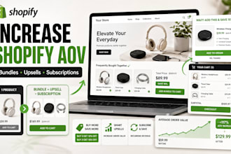 optimize shopify bundles subscriptions and upsells to increase aov