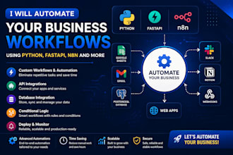 build custom workflows and automation service