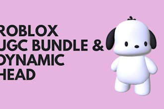 create 3d roblox ugc, roblox dynamic head, roblox bundle