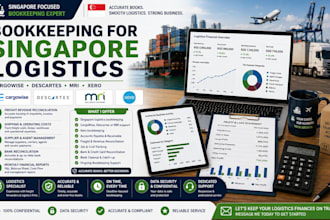 do bookkeeping for singapore logistics using cargowise, descartes or mri xero