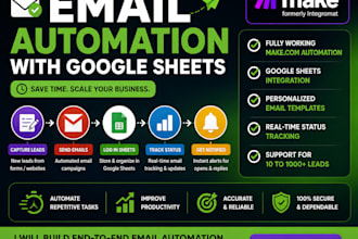 build email automation with google sheets